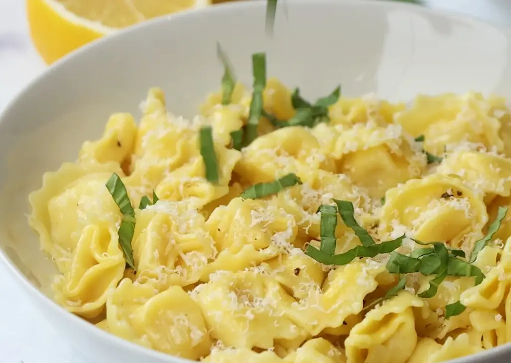 Sauce for Lemon Basil Tortellini 7 light lemon sauce for pasta