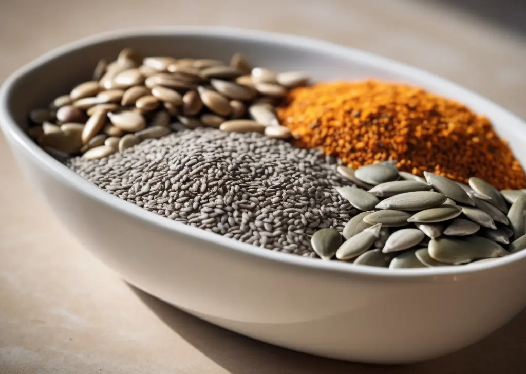 Bariatric Seed Recipe : A High-Protein, Low-Carb Superfood for Weight Loss 6 chia flax pumpkin sunflower mix