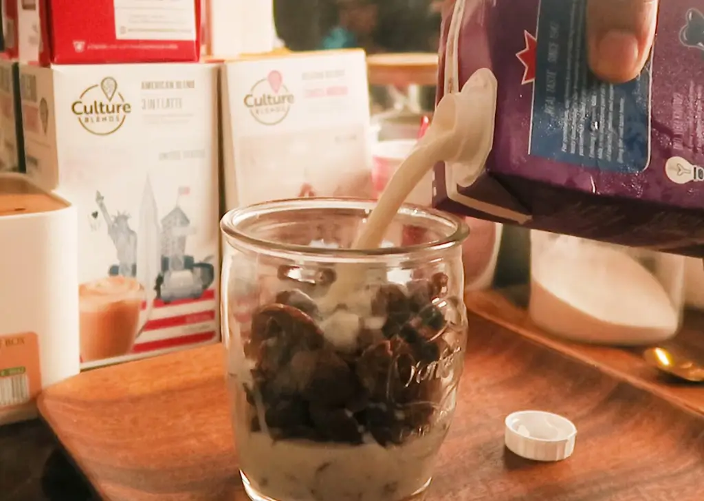 Cereal Milk Latte 6 nostalgic coffee drinks