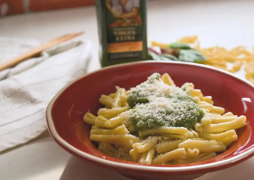 Pesto Casarecce 8 how to make casarecce al pesto