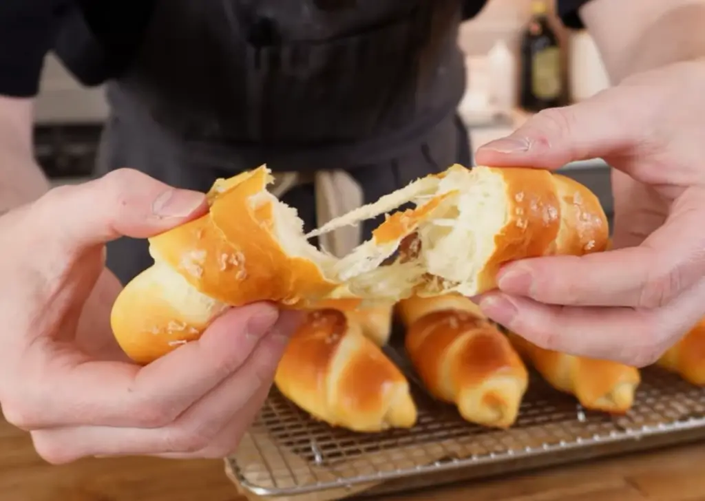 Korean Salt Bread Recipe (Shio Pan) 2 how to make korean salt bread